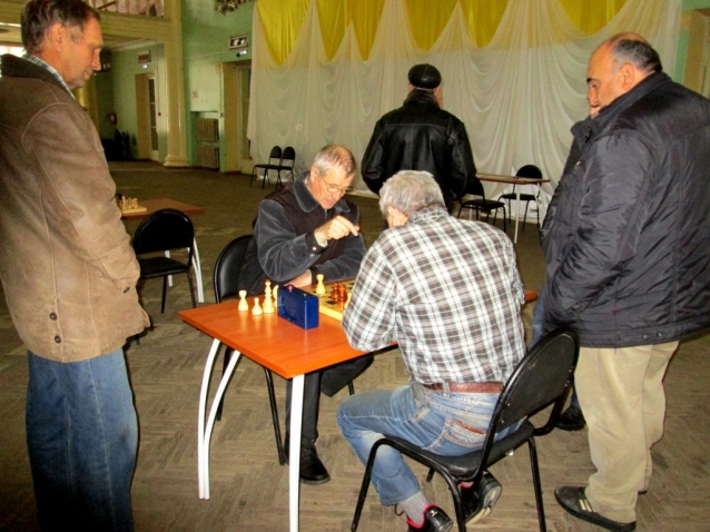 Шахматный турнир по быстрым шахматам состоялся 17 октября в ДК