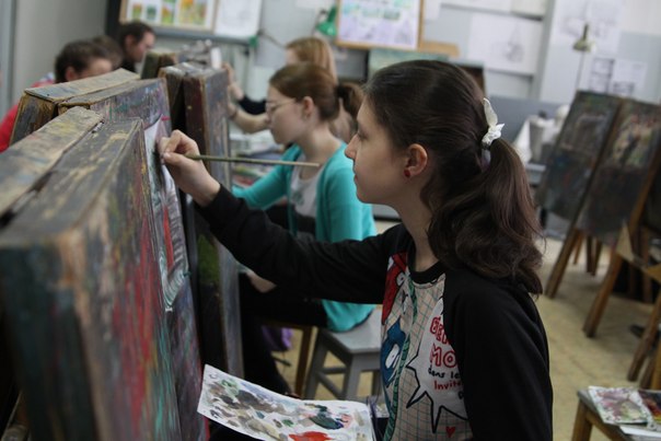 Юные художники района в Соликамске