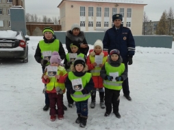 В городе была проведена пропагандистская акция "День памяти жертв ДТП"