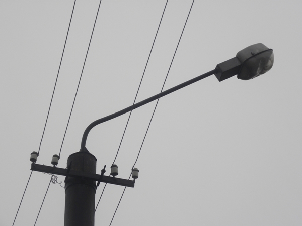 В Яйве отключено освещение улиц