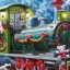 По детским домам Прикамья путешествует «Поезд Деда Мороза»