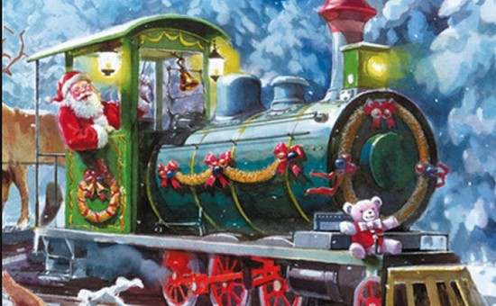 По детским домам Прикамья путешествует «Поезд Деда Мороза»