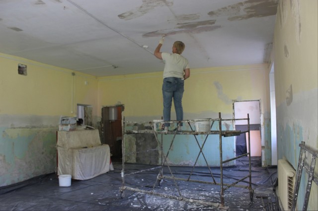 В МБДОУ «Детский сад № 16» начаты ремонтные работы