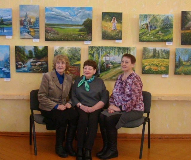 В краеведческом музее открылась выставка картин