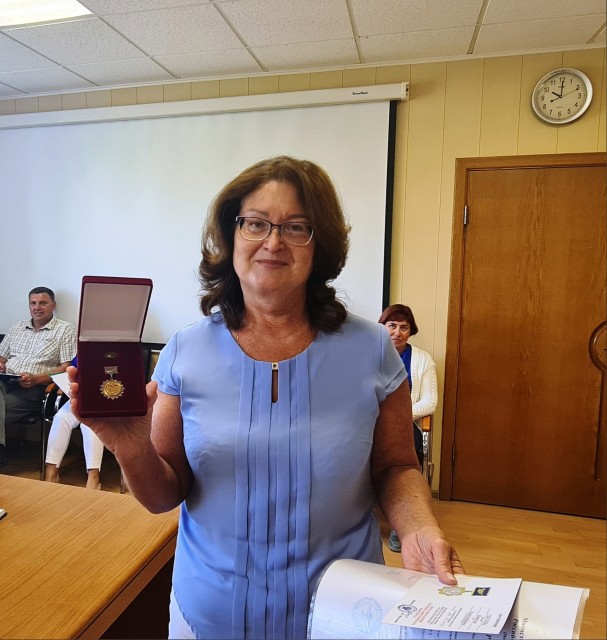 Главному бухгалтеру Яйвинской ГРЭС Наталье Сысоевой присвоено почетное звание