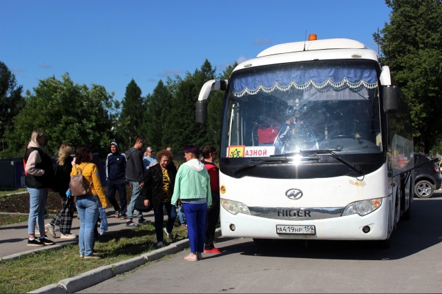 17 июня дети Александровского округа отправились в загородный лагерь