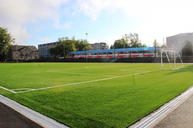 16 сентября в Александровске официально откроют межшкольный стадион