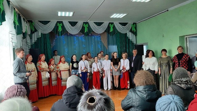 Праздничный концерт «Весенний букет» для жителей поселка Скопкортная