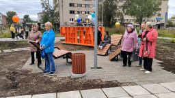 В Яйве открыли новую многофункциональную зону «Территория тихого отдыха»