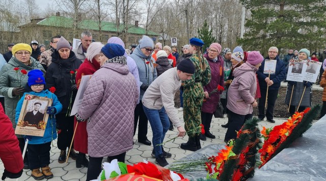 День Победы в поселке Яйва