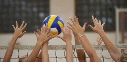 Соревнования по волейболу среди школьных команд