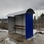 ​Завершено обустройство автобусных остановок в районе деревни Клестово