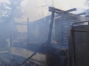 Вчера в Яйве сгорел дом