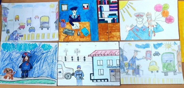 В АМО проведен муниципальный этап конкурса рисунков «Участковый глазами детей»