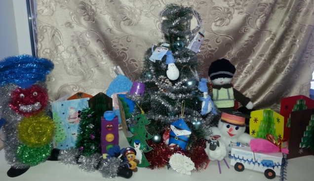 Дети Александровского района сделали игрушки для ёлки Дяди Степы