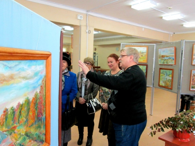 Выставка александровского художника проходит в Березниках