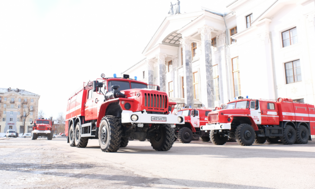 Во Всеволодо-Вильве появилась новая пожарная машина