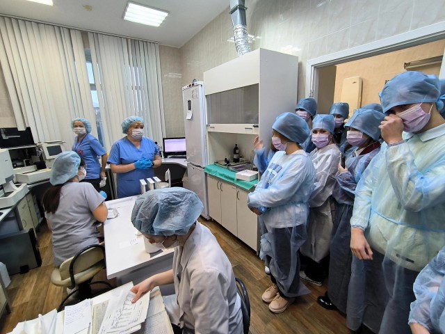 ​Александровские школьники впервые окунулись во врачебную профессию