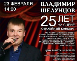 Концерт Владимира Шелунцова