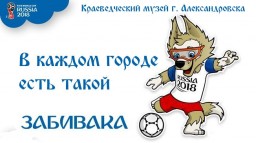 Выставка «Из истории футбола города Александровска»