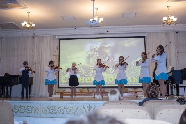 ​25 апреля в Детской школе искусств прошёл большой отчетный концерт