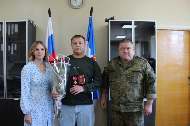 Житель Александровска представлен к ордену Мужества