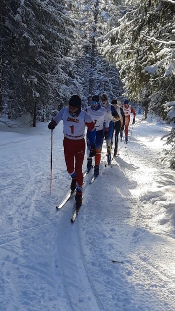 В Александровске провели соревнования по скиатлону