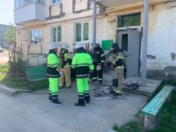 В Александровске проходят учения по ликвидации чрезвычайных ситуаций