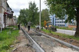 Александровск продолжает преображаться