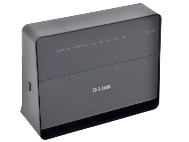 WiFi маршрутизатор D-Link DSL-2640U